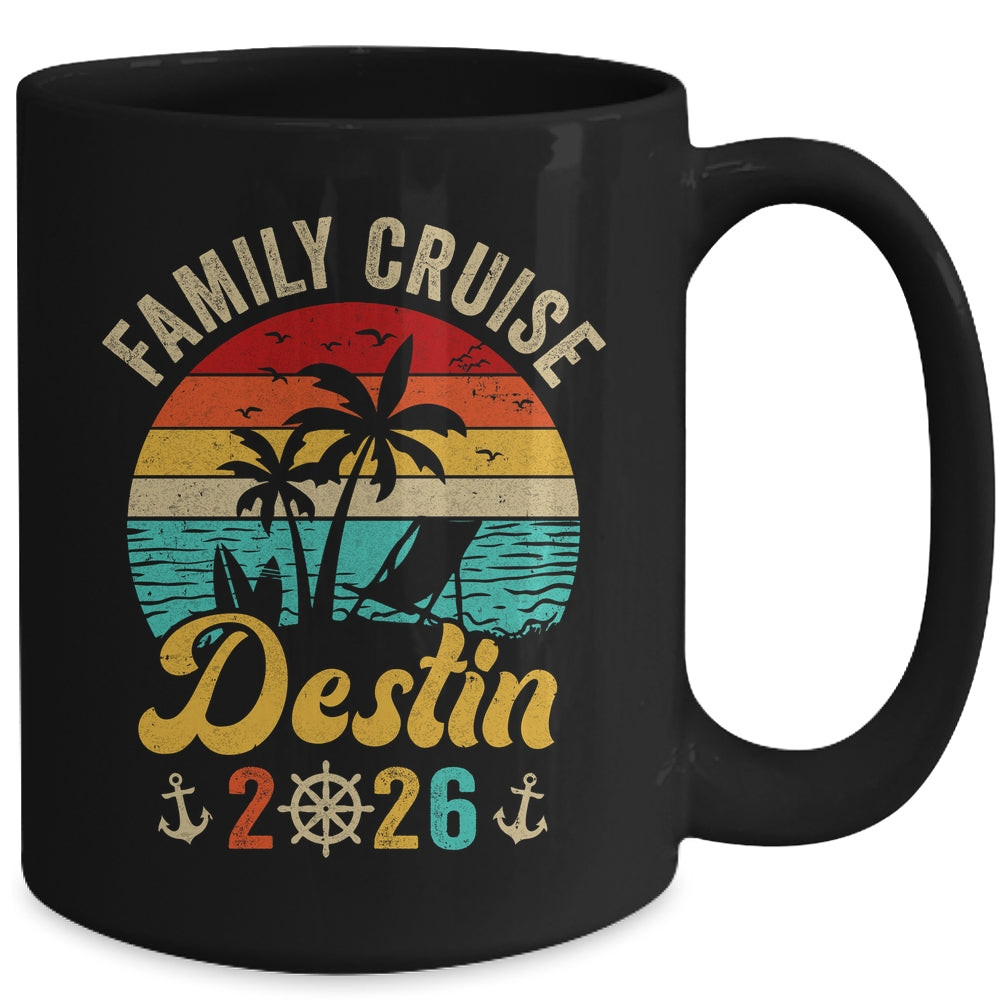 Family Cruise Destin 2026 Summer Matching Vacation Mug | teecentury