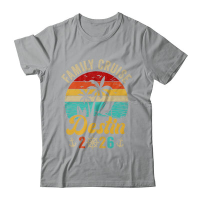 Family Cruise Destin 2026 Summer Matching Vacation Shirt & Tank Top | teecentury