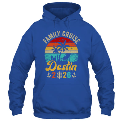 Family Cruise Destin 2026 Summer Matching Vacation Shirt & Tank Top | teecentury