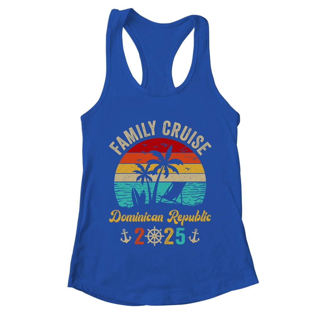 Family Cruise Dominican Republic 2025 Summer Matching Vacation Shirt & Tank Top | teecentury