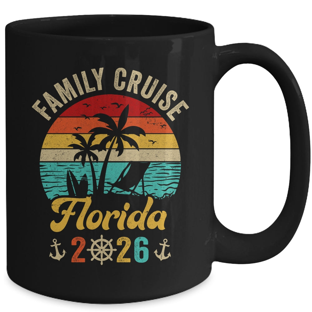 Family Cruise Florida 2026 Summer Matching Vacation Mug | teecentury