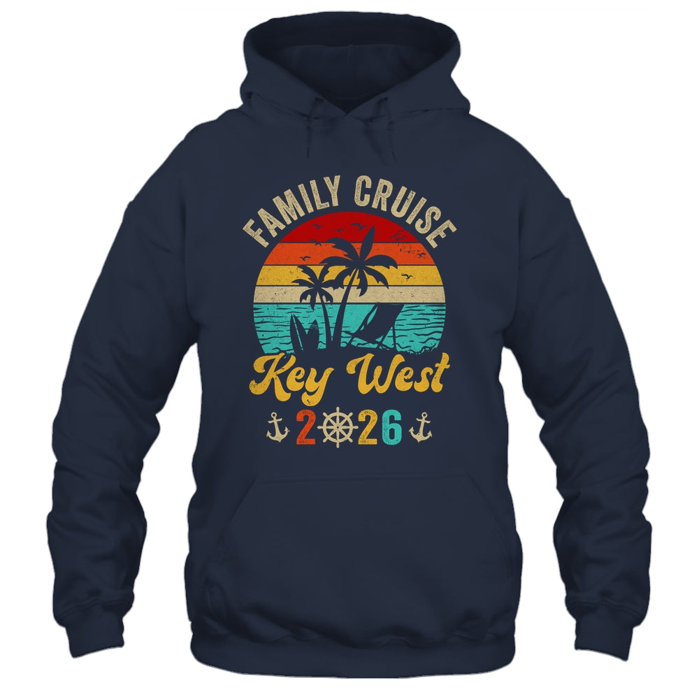 Family Cruise Key West 2026 Summer Matching Vacation Shirt & Tank Top | teecentury