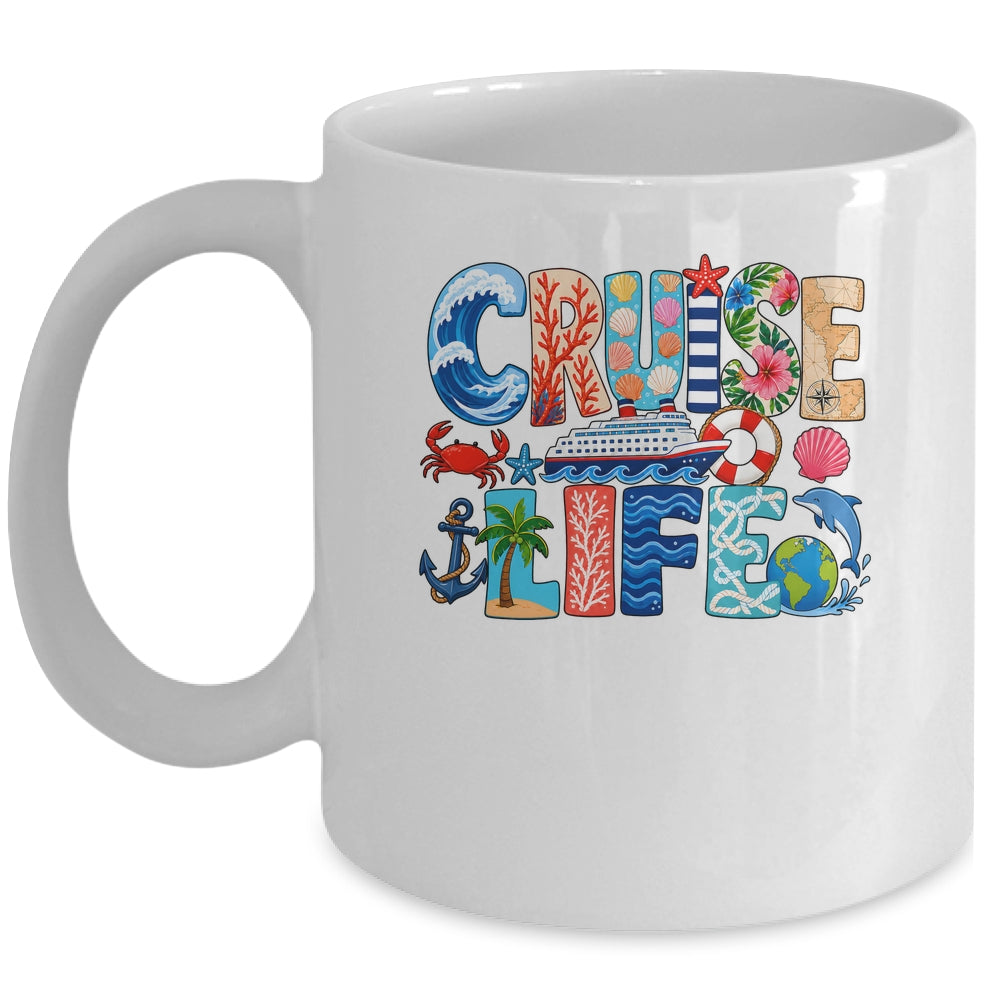 Family Cruise Life Cruise Outfits for Women 2026 Matching Mug | teecentury