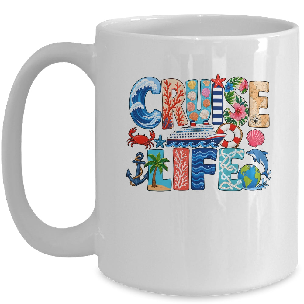 Family Cruise Life Cruise Outfits for Women 2026 Matching Mug | teecentury