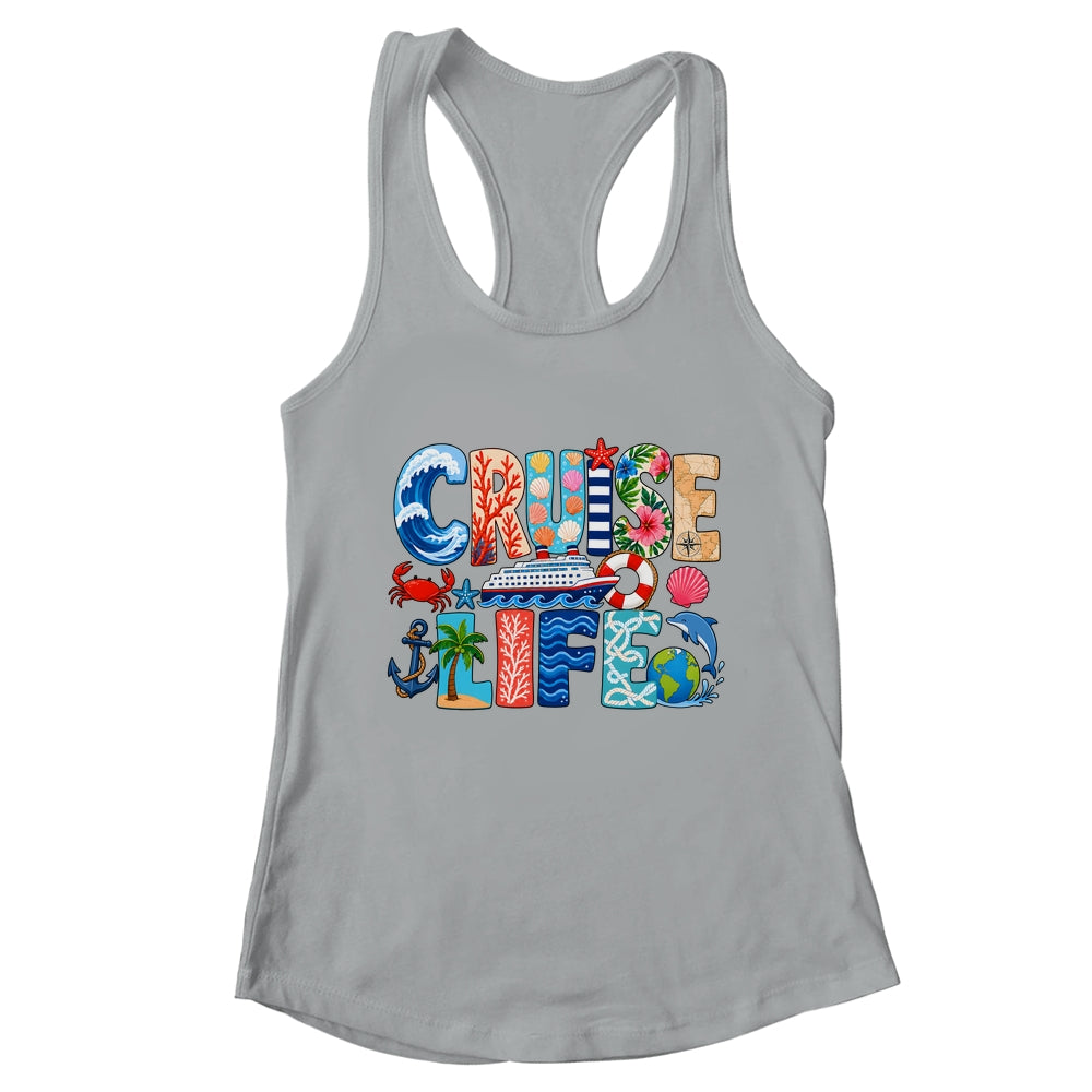 Family Cruise Life Cruise Outfits for Women 2026 Matching Shirt & Tank Top | teecentury