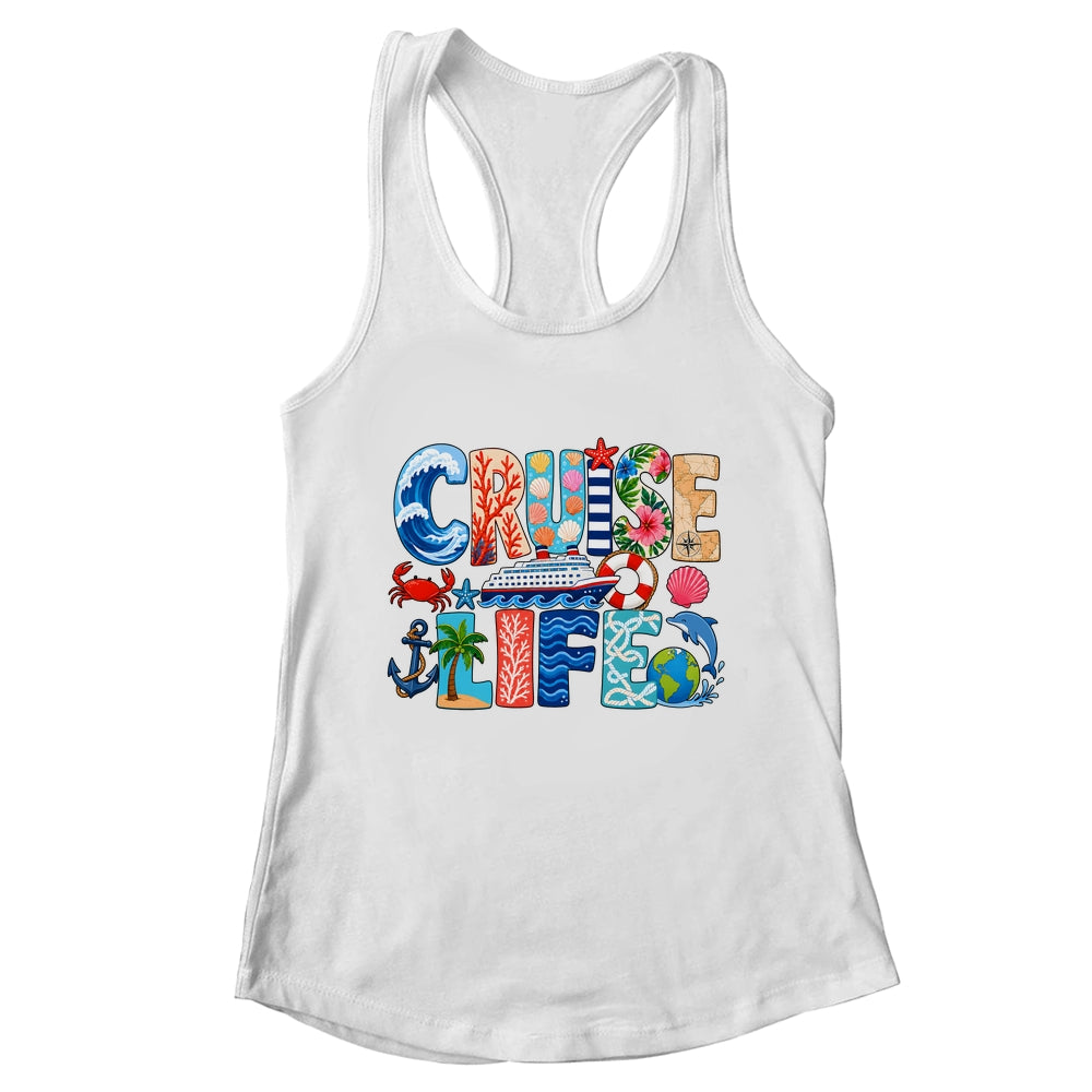 Family Cruise Life Cruise Outfits for Women 2026 Matching Shirt & Tank Top | teecentury