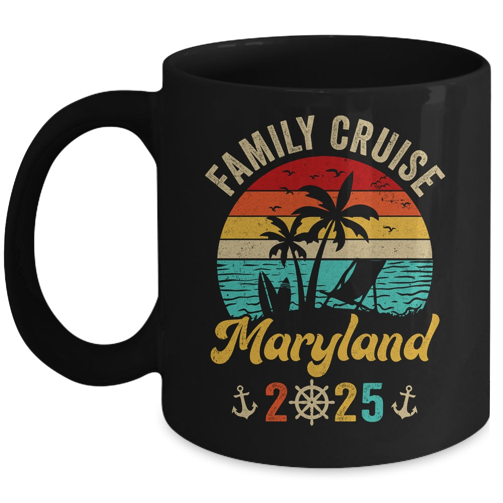 Family Cruise Maryland 2025 Summer Matching Vacation Mug | teecentury