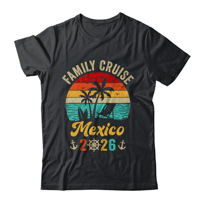 Family Cruise Mexico 2026 Summer Matching Vacation Shirt & Tank Top | teecentury
