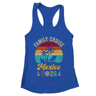 Family Cruise Mexico 2026 Summer Matching Vacation Shirt & Tank Top | teecentury