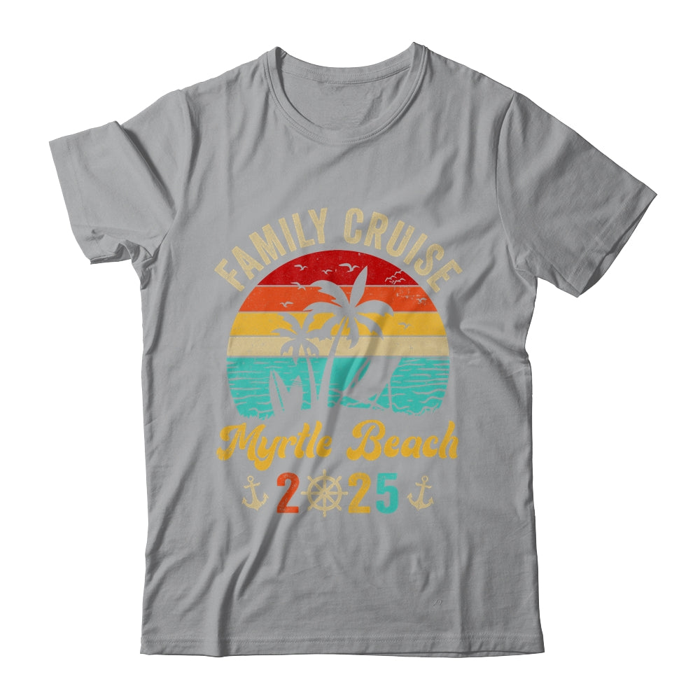 Family Cruise Myrtle Beach 2025 Summer Matching Vacation Shirt & Tank Top | teecentury