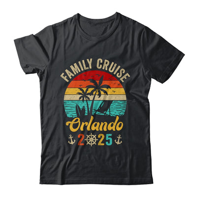 Family Cruise Orlando 2025 Summer Matching Vacation Shirt & Tank Top | teecentury