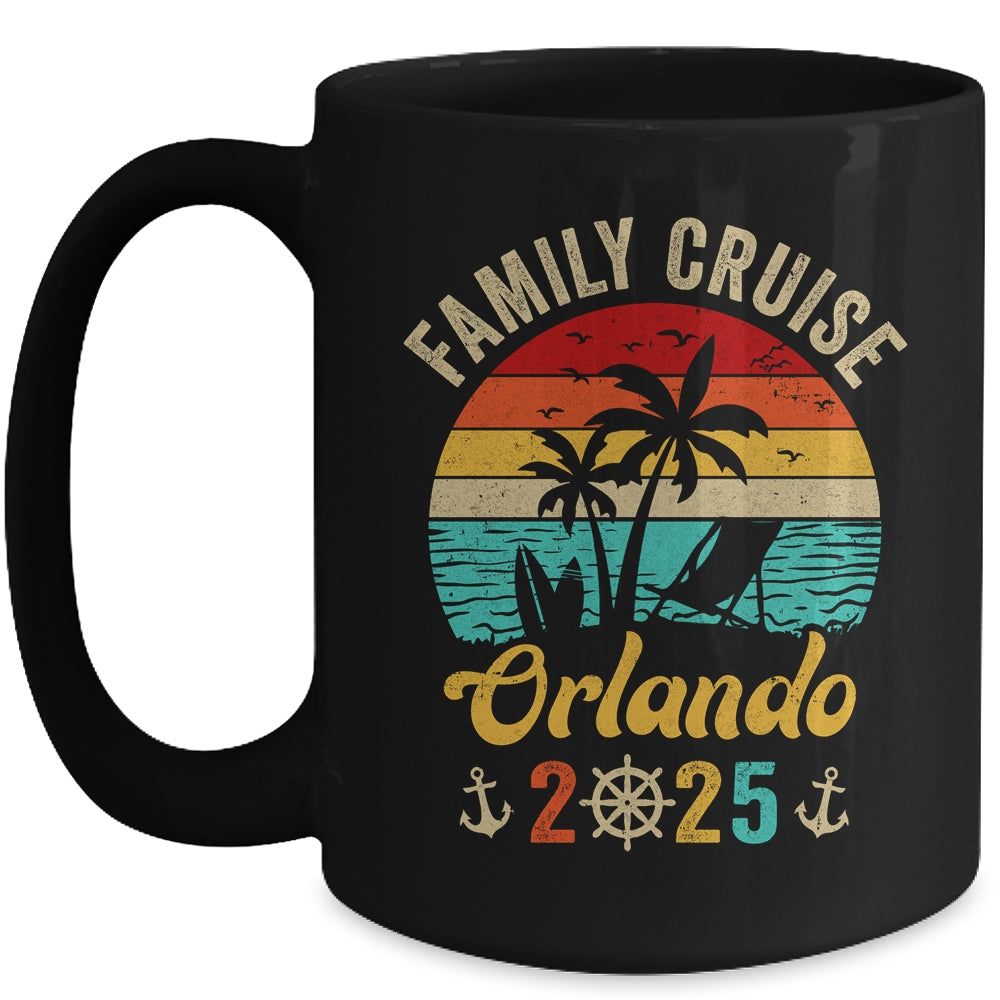 Family Cruise Orlando 2025 Summer Matching Vacation Mug | teecentury
