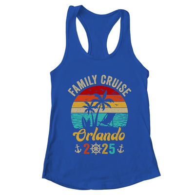 Family Cruise Orlando 2025 Summer Matching Vacation Shirt & Tank Top | teecentury