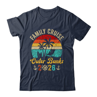 Family Cruise Outer Banks 2026 Summer Matching Vacation Shirt & Tank Top | teecentury