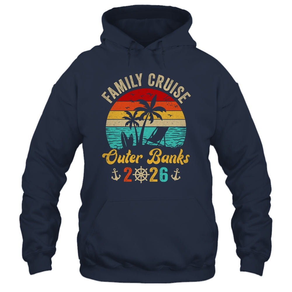 Family Cruise Outer Banks 2026 Summer Matching Vacation Shirt & Tank Top | teecentury