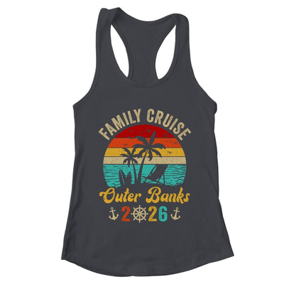Family Cruise Outer Banks 2026 Summer Matching Vacation Shirt & Tank Top | teecentury