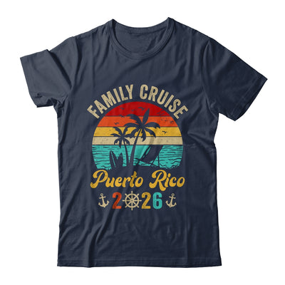 Family Cruise Puerto Rico 2026 Summer Matching Vacation Shirt & Tank Top | teecentury