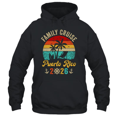 Family Cruise Puerto Rico 2026 Summer Matching Vacation Shirt & Tank Top | teecentury