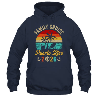 Family Cruise Puerto Rico 2026 Summer Matching Vacation Shirt & Tank Top | teecentury