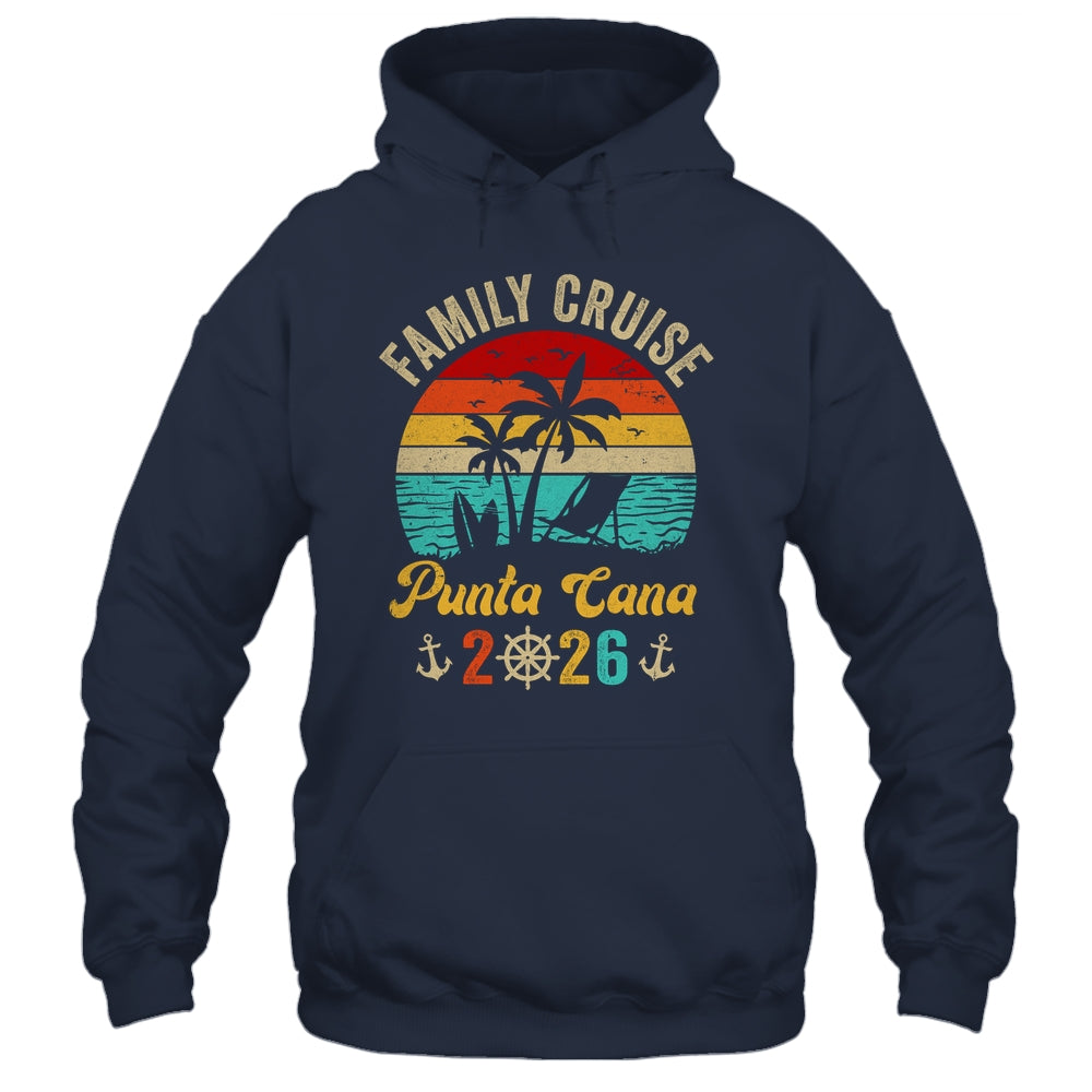 Family Cruise Punta Cana 2026 Summer Matching Vacation Shirt & Tank Top | teecentury