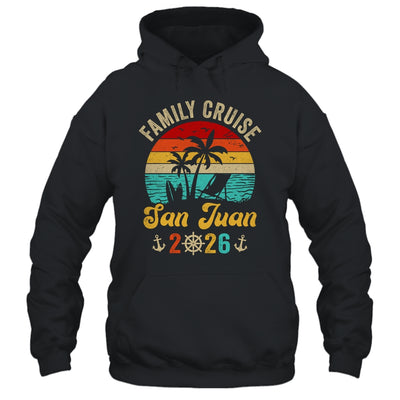Family Cruise San Juan 2026 Summer Matching Vacation Shirt & Tank Top | teecentury