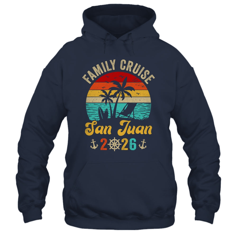 Family Cruise San Juan 2026 Summer Matching Vacation Shirt & Tank Top | teecentury
