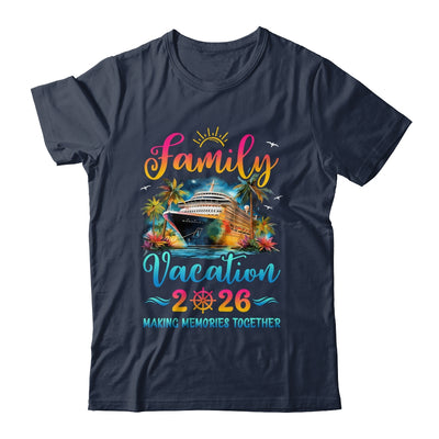 Family Cruise Ship Vacation 2026 Beach Matching Summer Shirt & Tank Top | teecentury