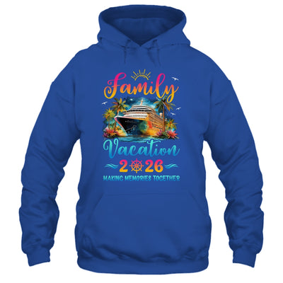 Family Cruise Ship Vacation 2026 Beach Matching Summer Shirt & Tank Top | teecentury