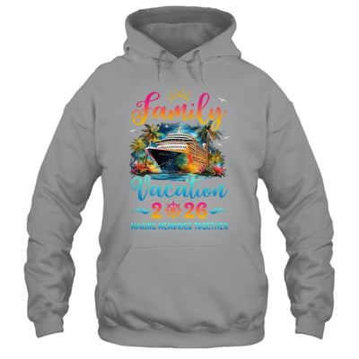 Family Cruise Ship Vacation 2026 Beach Matching Summer Shirt & Tank Top | teecentury