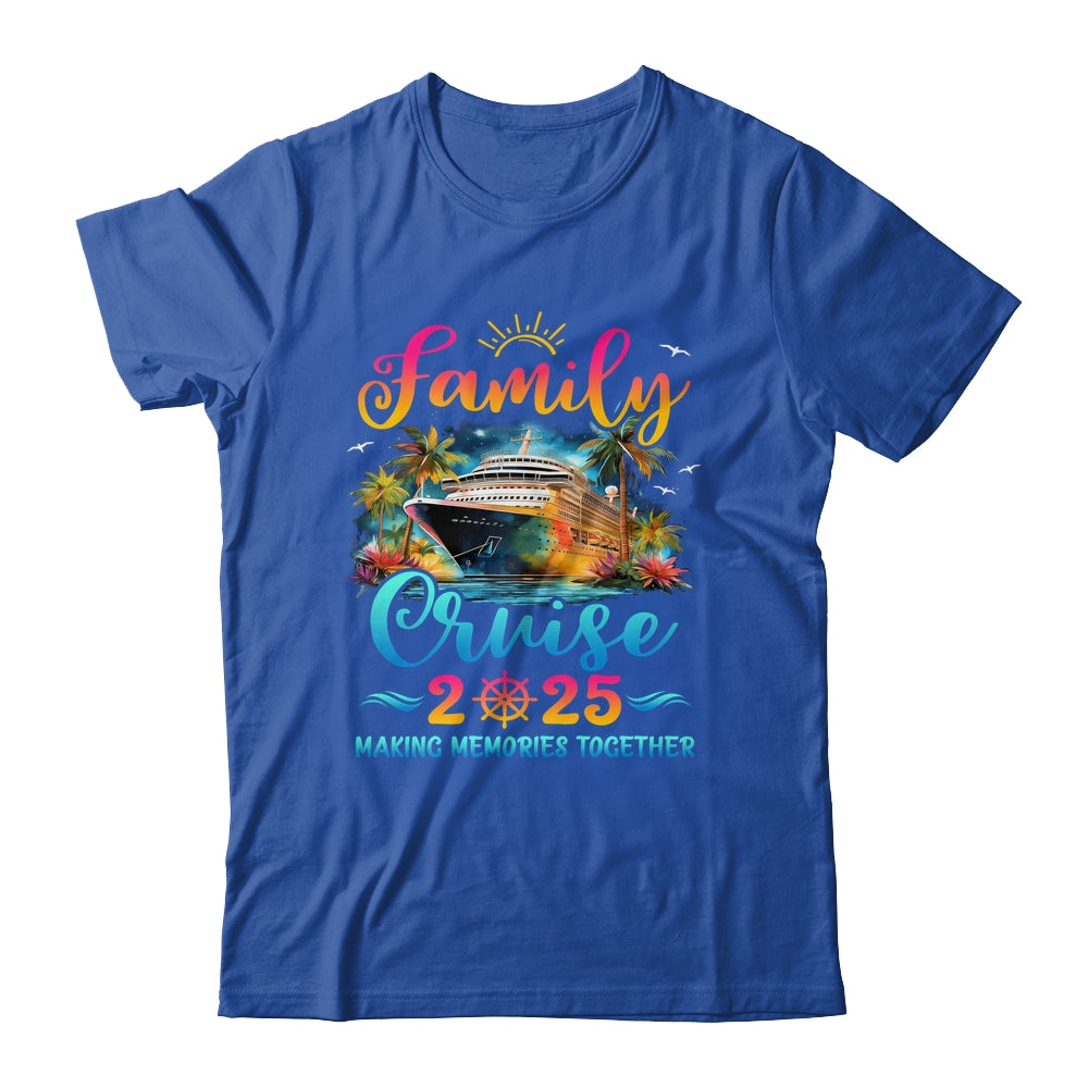 Family Cruise Ship Vacation Trip 2025 Family Cruise Matching Shirt & Tank Top | teecentury