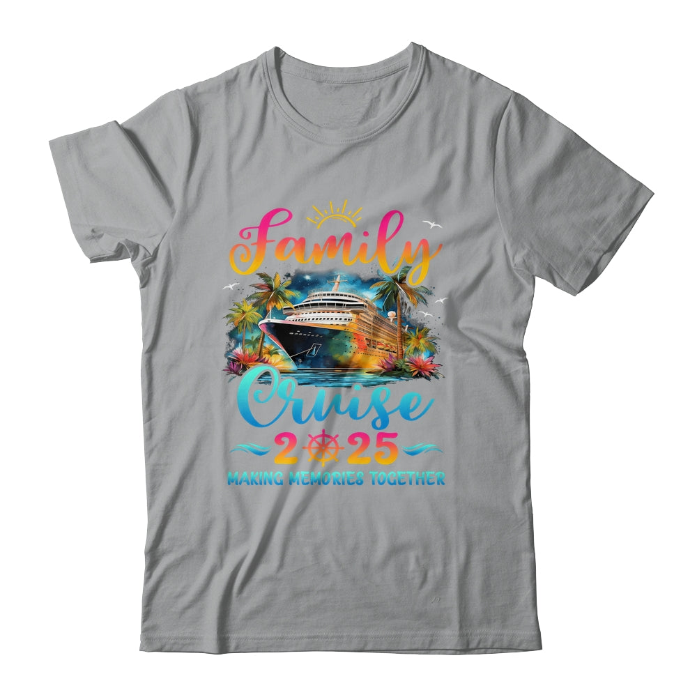 Family Cruise Ship Vacation Trip 2025 Family Cruise Matching Shirt & Tank Top | teecentury
