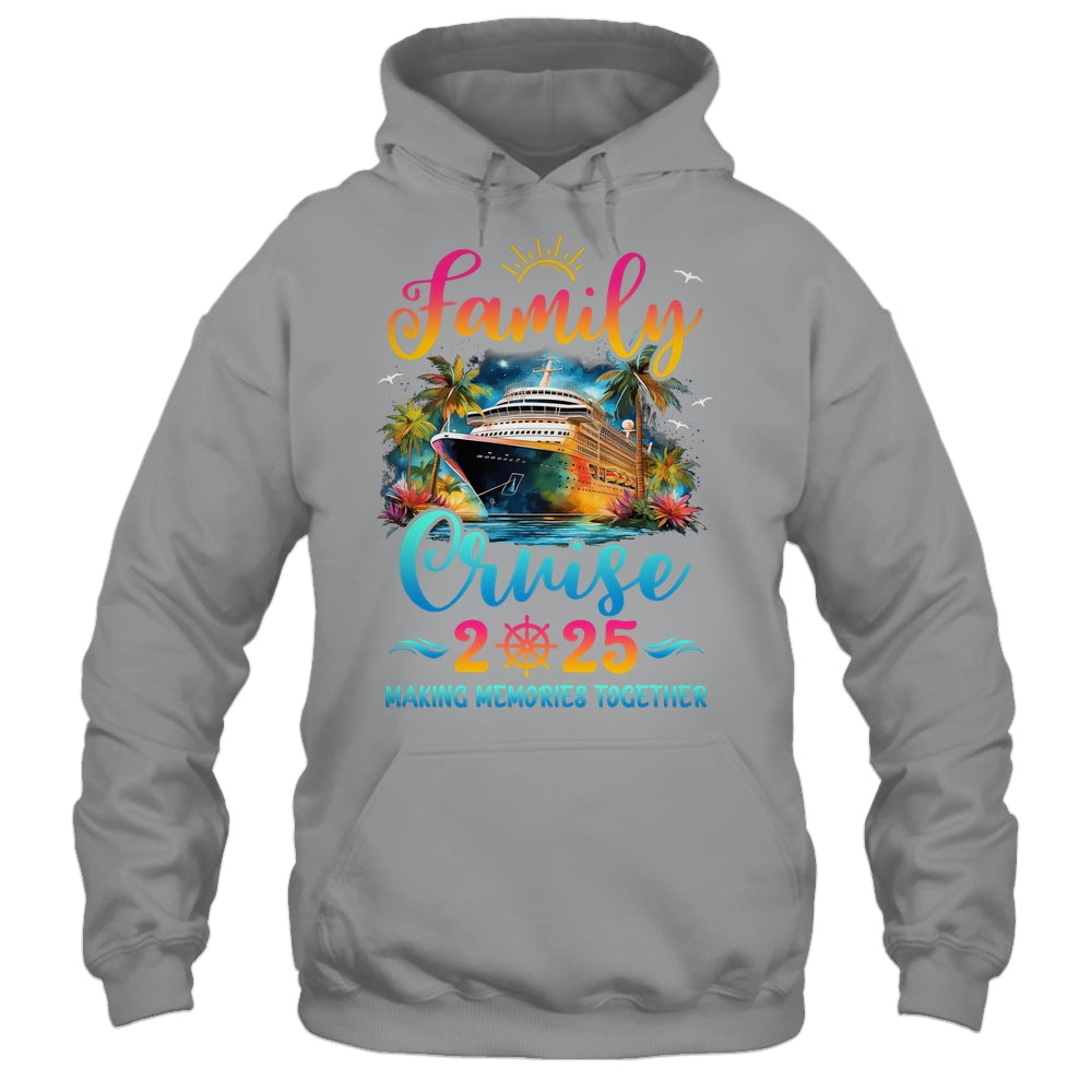 Family Cruise Ship Vacation Trip 2025 Family Cruise Matching Shirt & Tank Top | teecentury