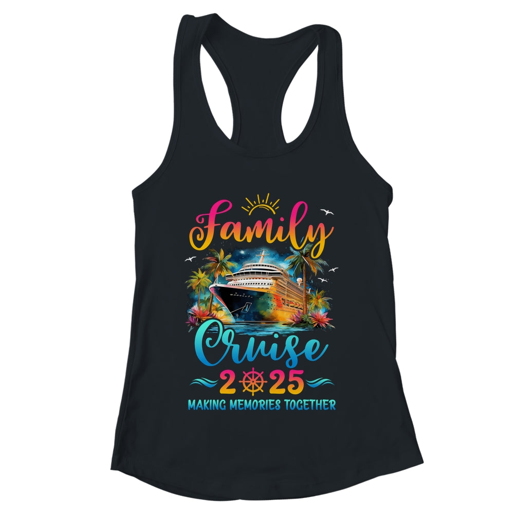 Family Cruise Ship Vacation Trip 2025 Family Cruise Matching Shirt & Tank Top | teecentury