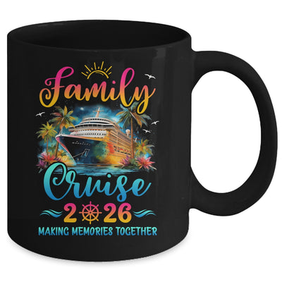 Family Cruise Ship Vacation Trip 2026 Family Cruise Matching Mug | teecentury