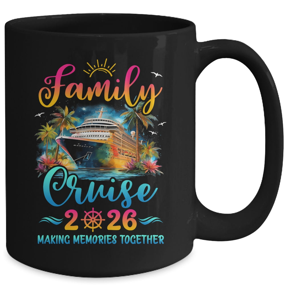 Family Cruise Ship Vacation Trip 2026 Family Cruise Matching Mug | teecentury