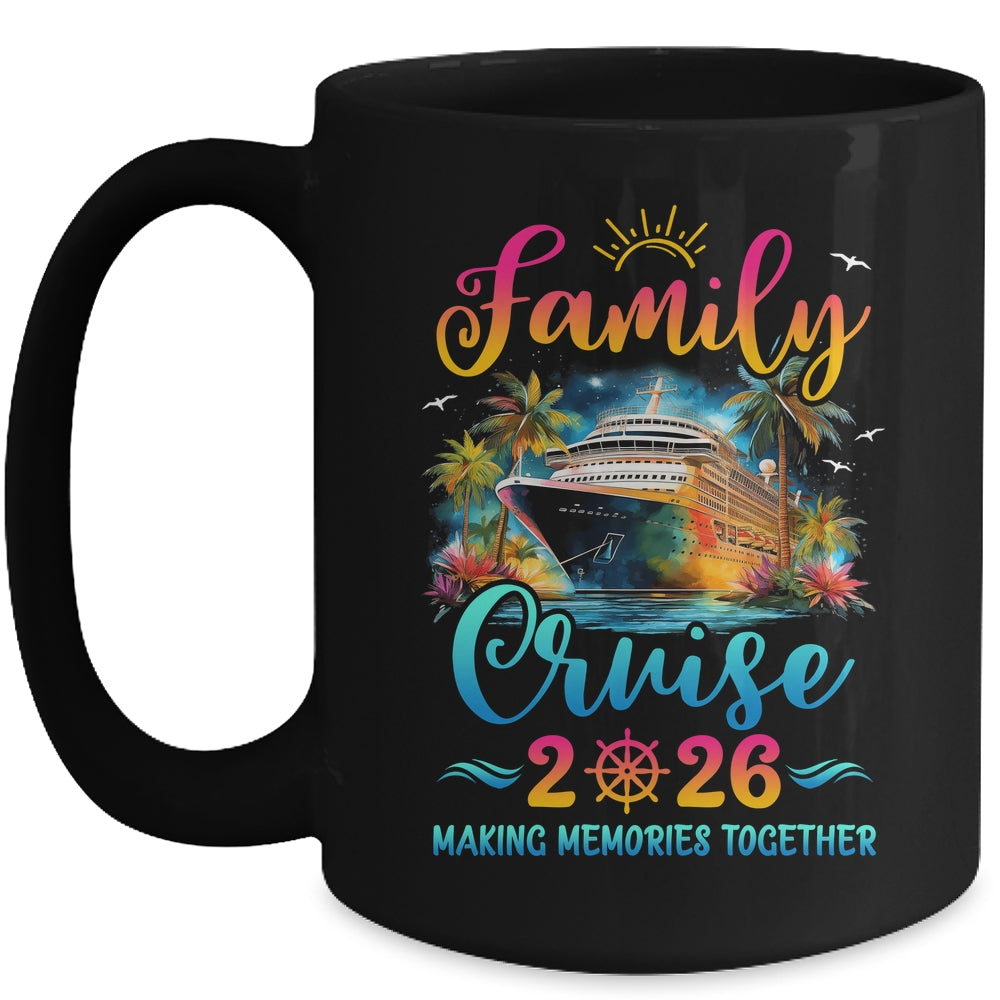 Family Cruise Ship Vacation Trip 2026 Family Cruise Matching Mug | teecentury