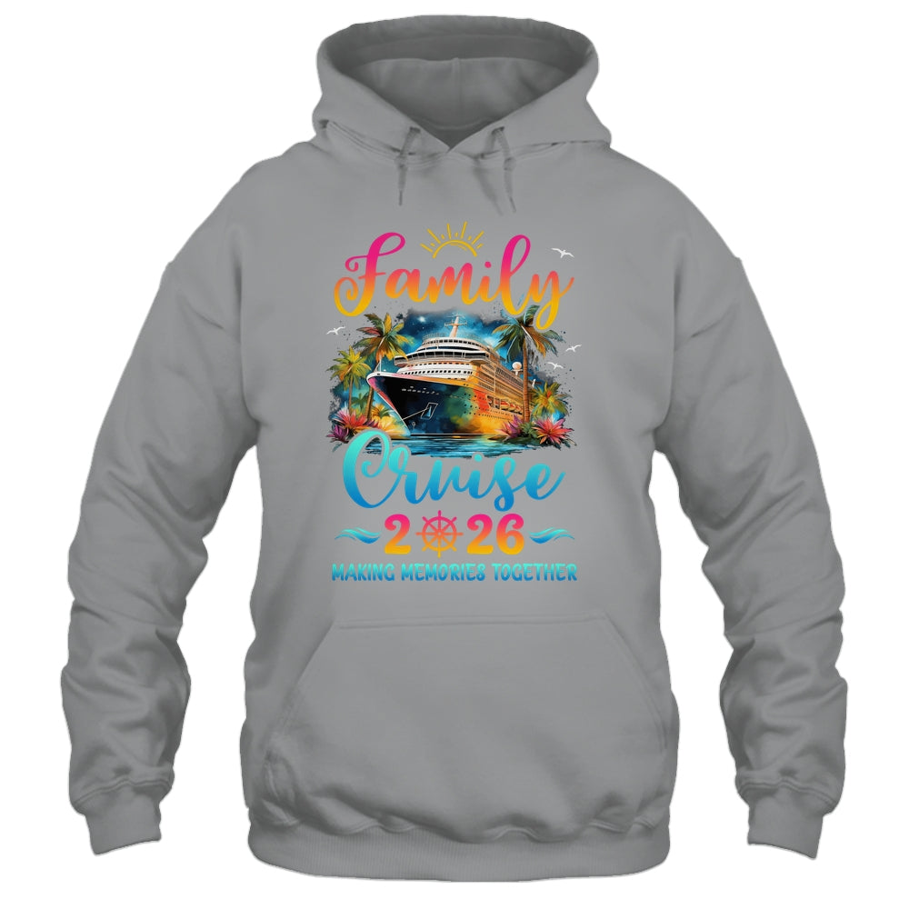 Family Cruise Ship Vacation Trip 2026 Family Cruise Matching Shirt & Tank Top | teecentury