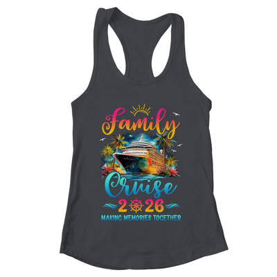 Family Cruise Ship Vacation Trip 2026 Family Cruise Matching Shirt & Tank Top | teecentury