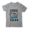 Family Cruise Squad 2024 Family Matching Group Vacation Shirt & Tank Top | teecentury