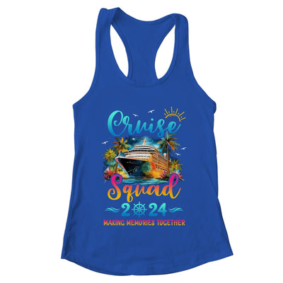 Family Cruise Squad 2024 Vacation Group Matching Summer Shirt & Tank Top | teecentury