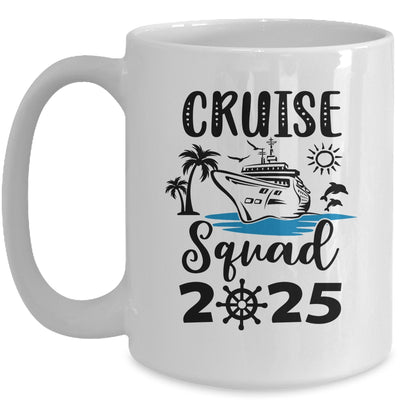 Family Cruise Squad 2025 Family Matching Group Vacation Mug | teecentury