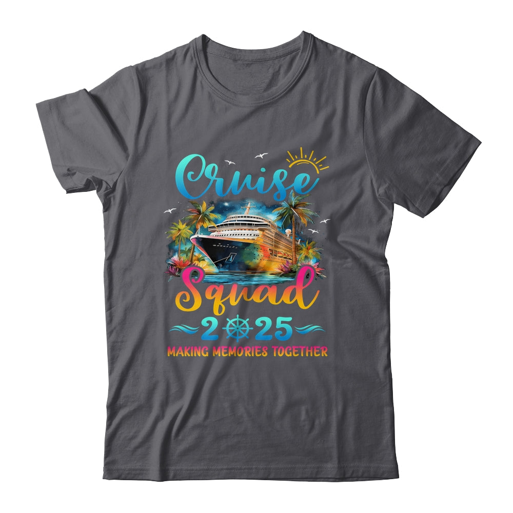 Family Cruise Squad 2025 Vacation Group Matching Summer Shirt & Tank Top | teecentury
