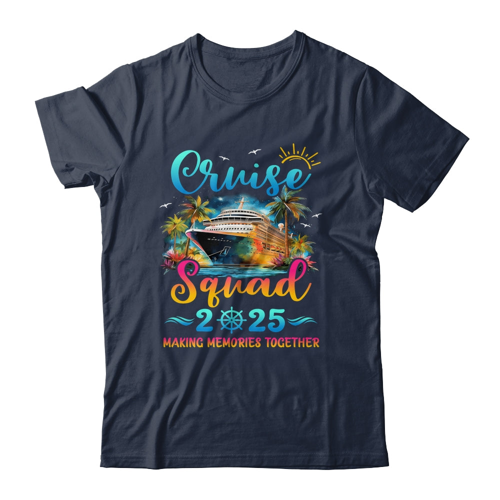 Family Cruise Squad 2025 Vacation Group Matching Summer Shirt & Tank Top | teecentury