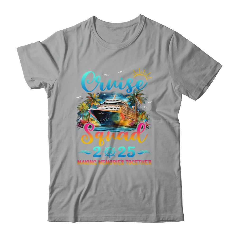 Family Cruise Squad 2025 Vacation Group Matching Summer Shirt & Tank Top | teecentury