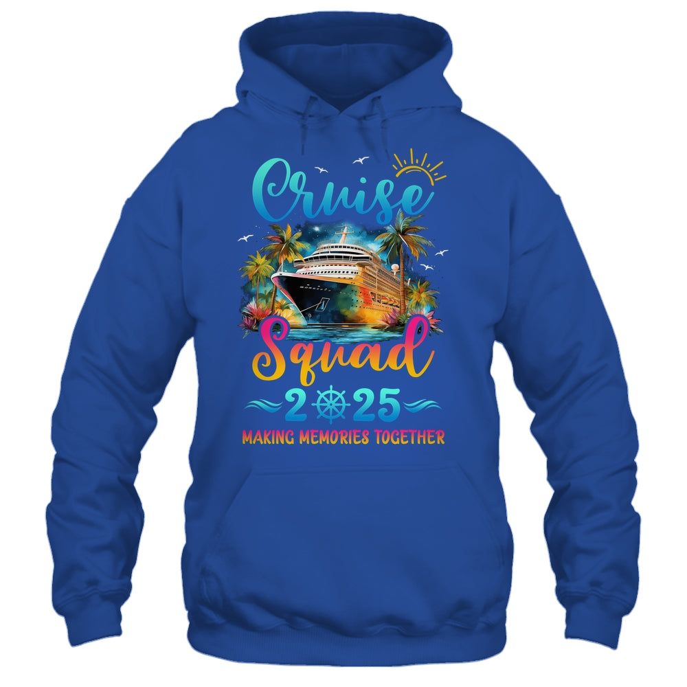 Family Cruise Squad 2025 Vacation Group Matching Summer Shirt & Tank Top | teecentury