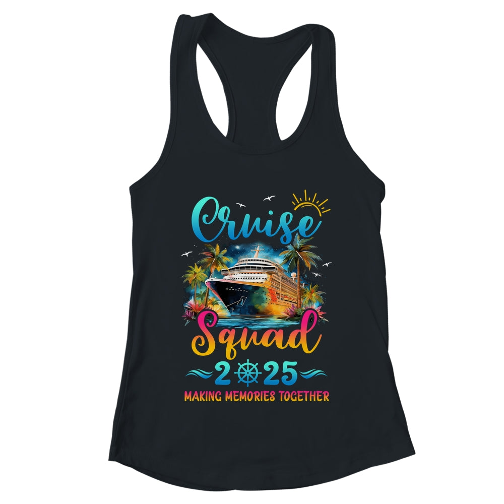 Family Cruise Squad 2025 Vacation Group Matching Summer Shirt & Tank Top | teecentury