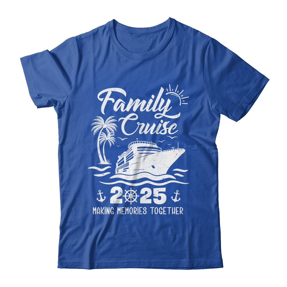 Family Cruise Squad 2025 Vacation Matching Family Together Shirt & Tank Top | teecentury
