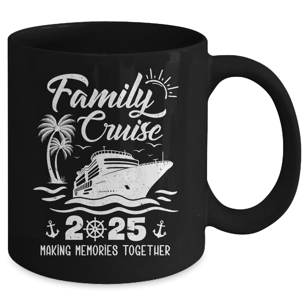 Family Cruise Squad 2025 Vacation Matching Family Together Mug | teecentury