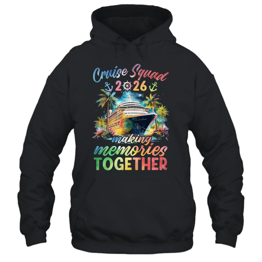 Family Cruise Squad 2026 Matching Making Memories Vacation Shirt & Tank Top | teecentury