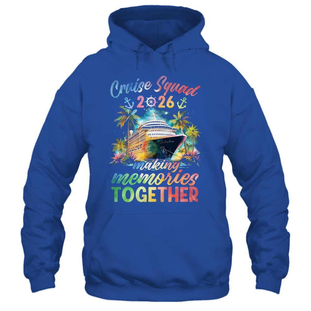 Family Cruise Squad 2026 Matching Making Memories Vacation Shirt & Tank Top | teecentury